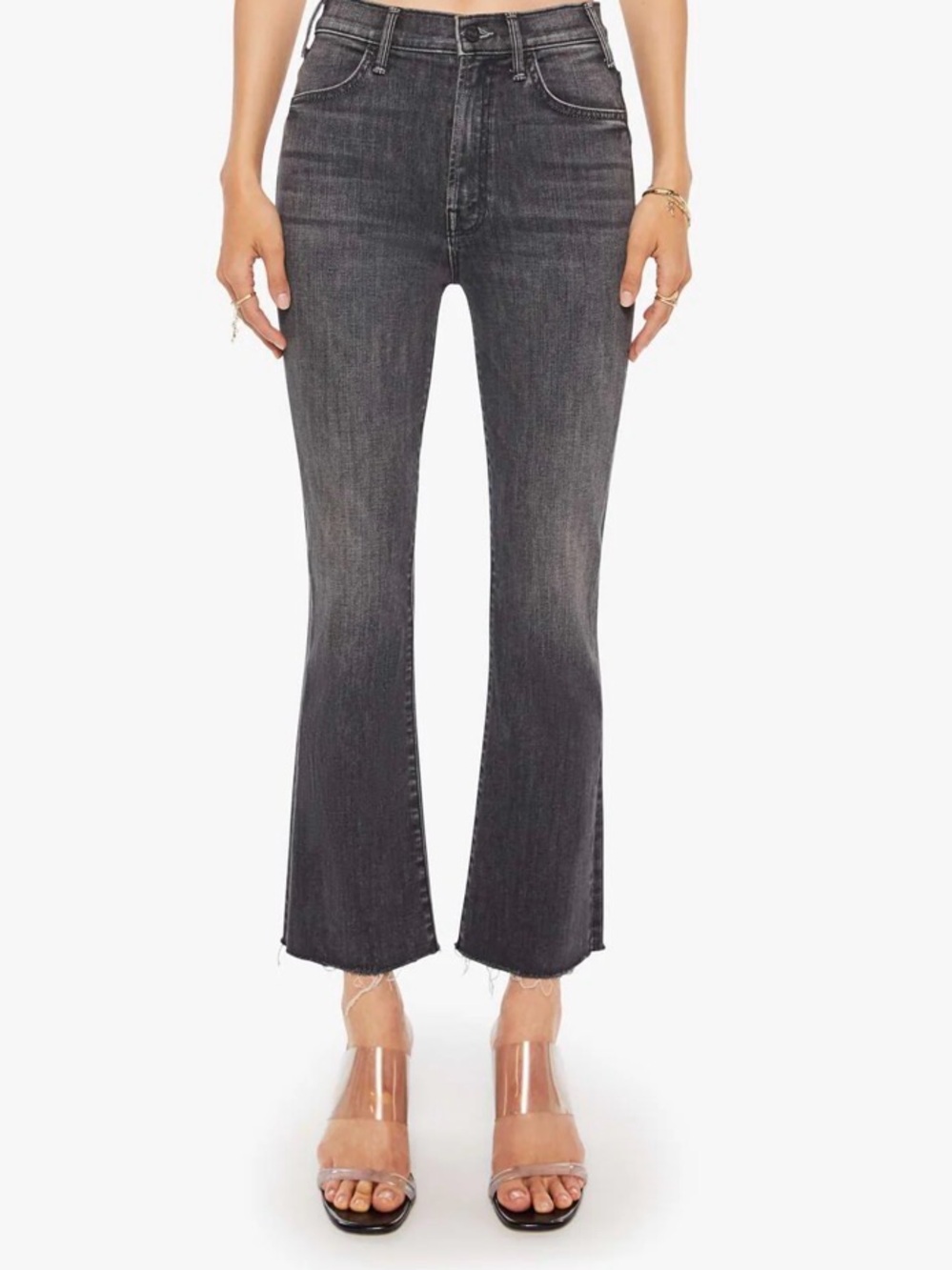 MOTHER, the hustler ankle fray, encounters at night, size 33